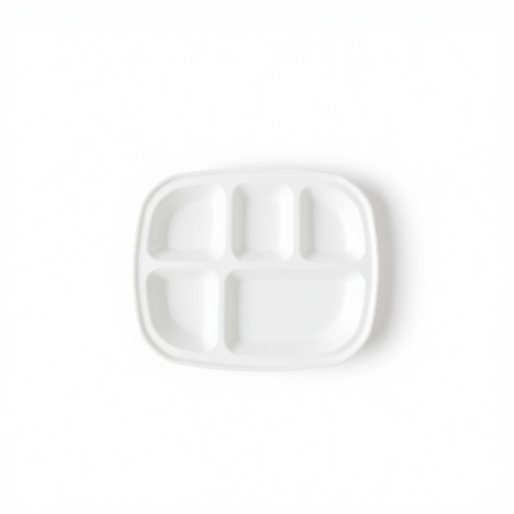 Bagasse Compartment Plates